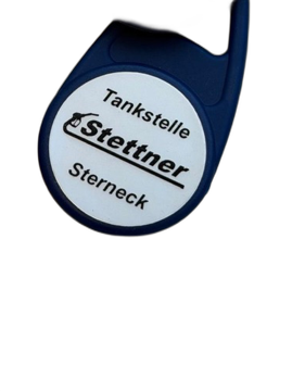 Transponder-Kundenkarte der Tankstelle Stettner